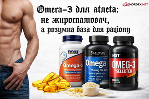 Омега-3 для атлета: не жироспалювач, а розумна база для раціону