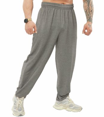 Big Sam, Штаны спортивные зауженные (BGSM PNT1393-GREY) Серый ( S )