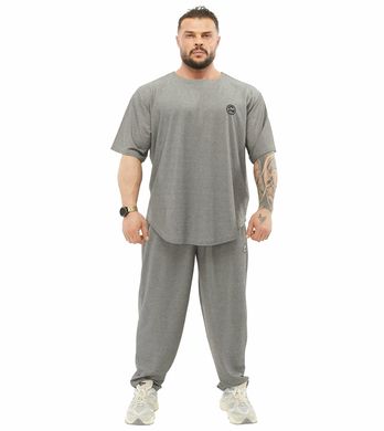 Big Sam, Штаны спортивные зауженные (BGSM PNT1393-GREY) Серый ( S )