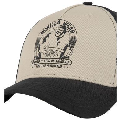 Gorilla Wear, Бейсболка Buckley Cap Black/Gray