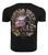 Silberr&uuml;cken T-Shirt Gorilla Biker Friendly Service Crew GB75 Backprint &mdash; Black (L)