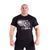 Hard Power(USA), Футболка з коротким рукавом Flag Bodybuilding Workout(Oversized MD7502-1), Black ( L )