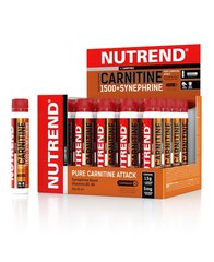 Nutrend, Карнітин Carnitine 1500 + Synephrine Shot упаковка 20 штук