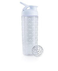 Blender Bottle, Спортивный шейкер BlenderBottle SportMixer Signature Sleek Clamshell White, 760 мл