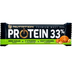 Go On Nutrition, Протеїновий батончик Protein Bar 33%, 50 грам Salted Caramel