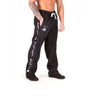 Gorilla Wear, Штани спортивні рівні Functional mesh pants Black / White S/M