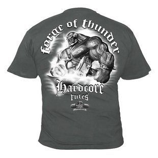Silberrucken, Футболка MR15 Roughneck Forge of Thunder серая ( M )