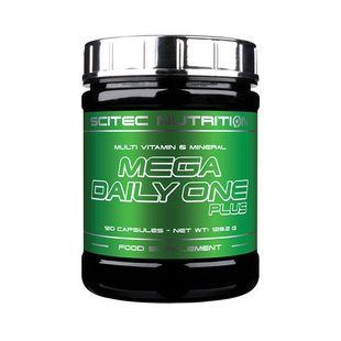 Scitec Nutrition, Вітаміни Mega Dayli One Plus, 120 капсул, 120 капсул