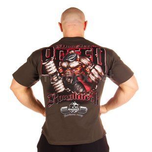 Silberrucken, Футболка MR24 Roughneck Monster Bench оливковая ( M )