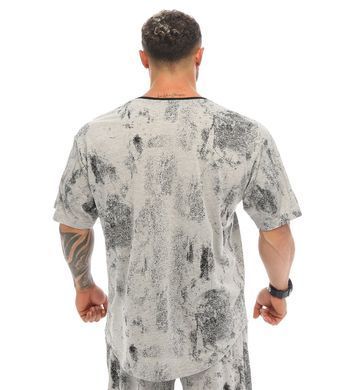 Big Sam &mdash; футболка-розмахайка Oversize Rag Top BGSM 3334, сіра ( XXXXL )