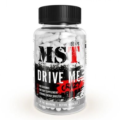MST Sport Nutrition, Предтреник Drive Me Crazy, 90 капсул