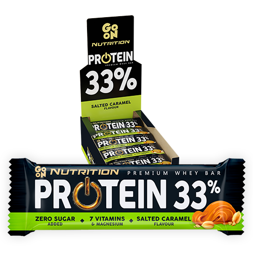 Протеїновий батончик Go On Nutrition 33%, 50 г — Salted Caramel