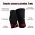 Спортивні неопренові наколінники HardPower Knee Support 7 мм для присідань і важкої атлетики &mdash; чорні M