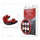 OPRO Капа боксерська UFC рівня Silver (Match Level) Black/Red для дорослих і підлітків від 10 років