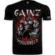 Silberr&uuml;cken Herren T-Shirt &bdquo;Roughneck Gainz&ldquo; (MR52), Frontdruck &ndash; Black (L)
