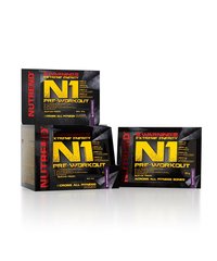 Nutrend, Предтреник N1 Pre-Workout, 10 пакетов по 17 грамм