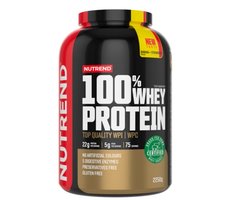 Nutrend, 100% Whey protein 2250 грамм Banana + Strawberry