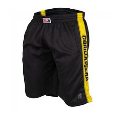 Gorilla Wear, Шорты спортивные Track Shorts Black/Yellow