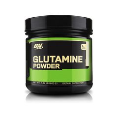 Optimum Nutrition, Глютамін Glutamine Powder 600 грам, Без смаку, 600 грам