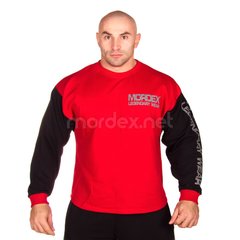 Mordex, Реглан спортивный мужской MD5036, Красный/Черный