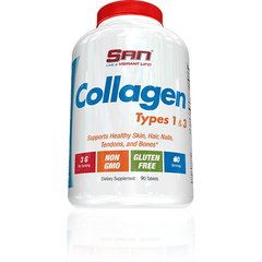 SAN Nutrition, Коллаген Collagen Types 1-3, 90 таблеток