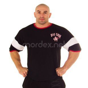 Big Sam, Размахайка 2880 T-SHIRT, Черный, Черный