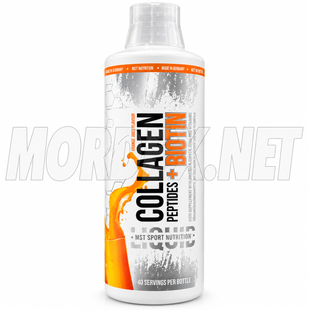 Рідкий колаген MST Nutrition Collagen Peptides + Biotin, апельсин, 1000 мл