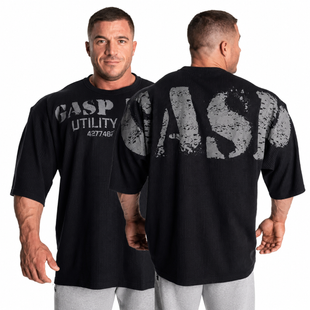 Футболка чоловіча GASP Iron Thermal Tee Asphalt чорна (220912980) M
