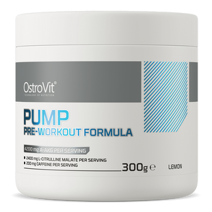 OstroVit Pump Pre-Workout Formula &mdash; 300 г (Lemon)