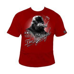 Silberrucken, Футболка GB17 Gorilla Biker Big Cigar красная ( M )