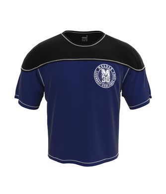 Mordex, Футболка-Розмахайка Rag Top Legendary Wear M-90(MD7565-3) Чорний-Темно Синій ( L )