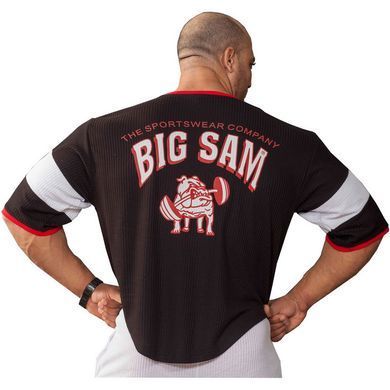 Big Sam, Размахайка 2880 T-SHIRT, Чорний, Чорний
