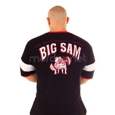 Big Sam, Размахайка 2880 T-SHIRT, Чорний, Чорний