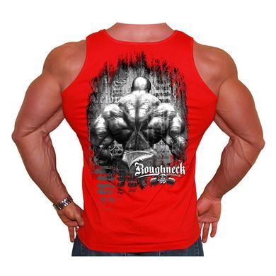 Silberrucken, Футболка -майка без рукавов MR30 Roughneck Back for Iron червона M