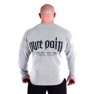 Explosive Fibres, Реглан "Pure Pain" Crew Neck Sweatshirt Серая ( M )