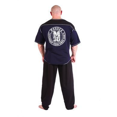 Mordex, Футболка-Розмахайка Rag Top Legendary Wear M-90(MD7565-3) Чорний-Темно Синій ( L )