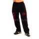 NPC, Штаны спортивные теплые Interlock Fleece Pants, Черный/Красный