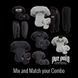 Explosive Fibres, Реглан "Pure Pain" Crew Neck Sweatshirt Серая ( M )