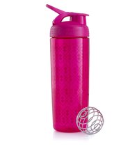 Blender Bottle, Спортивный шейкер BlenderBottle SportMixer Signature Sleek Geolace Pink, 760 мл
