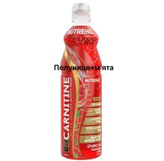 Nutrend, Карнітин (жироспалювання-витривалість) Carnitine Activity Drink with caffeine, 750 мл ( Strawberry Mint )