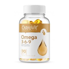 OstroVit, Омега Omega 3-6-9, 90 капсул