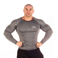 Mordex, Реглан стрейчевый Training Day Athlet M-Style, серый, Серый, M