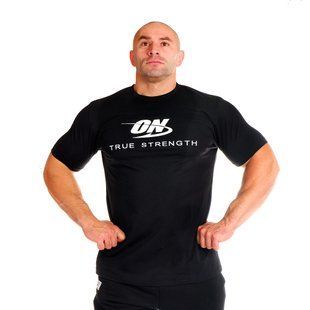 Optimum Nutrition, Футболка True Strength черная ( L )