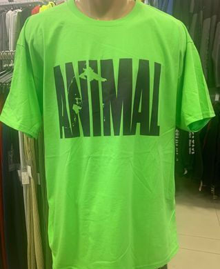 Universal Nutrition, Футболка (MD5593-12) для бодибилдинга Animal Iron Iconic, Зеленая ( XXXL )