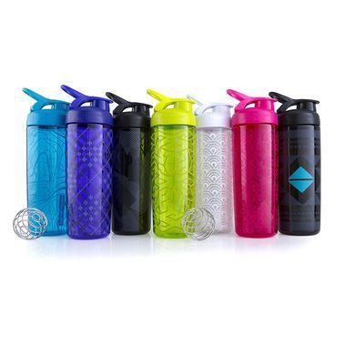 Blender Bottle, Спортивный шейкер BlenderBottle SportMixer Signature Sleek Geolace Pink, 760 мл