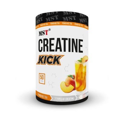 MST Sport Nutrition, Креатин Creatine Kick, 500 грамм Sour Green Apple