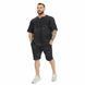 Big Sam, Шорты спортивные для бодибилдинга Men's Technic Camo Shorts 1518-Black Серые-чрные ( XL )