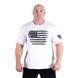 Hard Power(USA), Футболка бесшовна Flag-Logo(Oversized MD7491-6), White ( M )