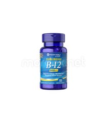 Vitamin World, Витамин B12 500 мкг, 100 таблеток