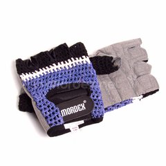 Mordex, Перчатки спортивные Basic MD5319, серый/синий